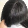 Single Knotted Polyskin Base Human Hair Toppers for Women