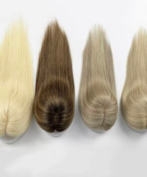Virgin Human Hair Silk Base Topper for Women