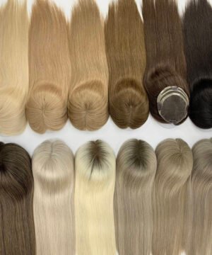 Best Human Hair 5.5X6 Swiss Lace Toppers For Thinning Hair