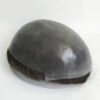 Single Knotted Full Thin Skin Men's Hair System | Durable Poly Skin Toupee