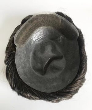 Swiss Lace Front Men's Toupee Hair Piece With Poly Base | BIO Style