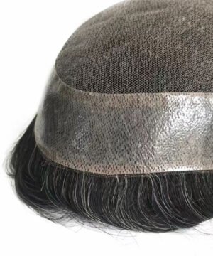 French Lace Hair Pieces Toupee for Men With Poly Around