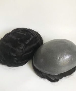 Full Thin Skin Base Mens Hair Toupee System | 0.03-0.04mm V Loop Style