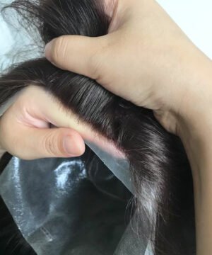 Full PU Topper Wigs Hair Replacement for Women