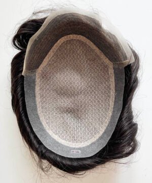 Silkbase lace front human hair mens hair toupee