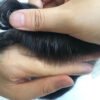 Mono Top Human Hair Piece Men's Toupee