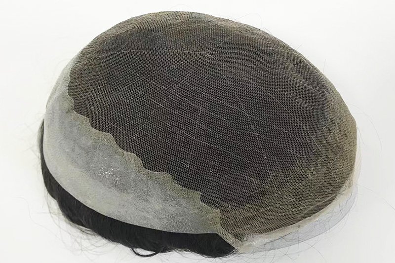Q6 swiss lace mens toupee