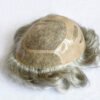 Oscar mono base human hair mens toupee system