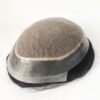Poly hairline silkbaes mens hair toupee